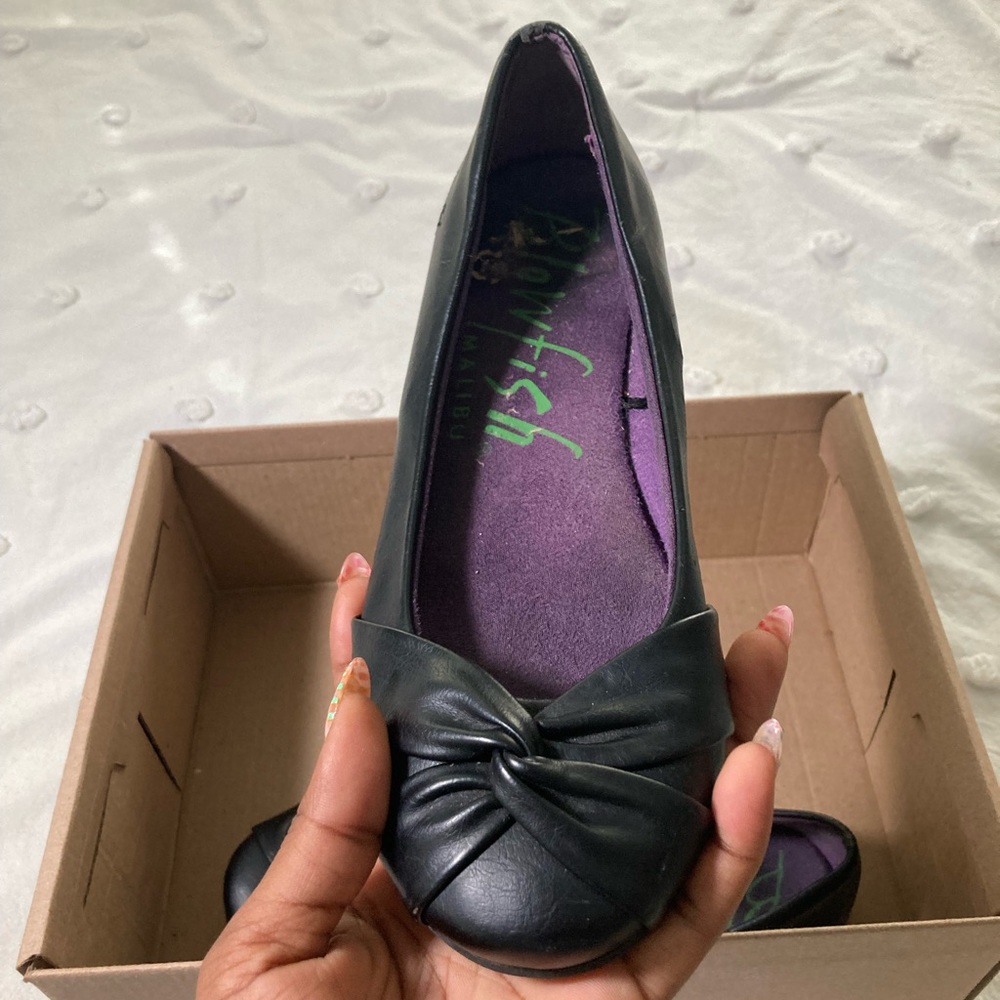 Black flats